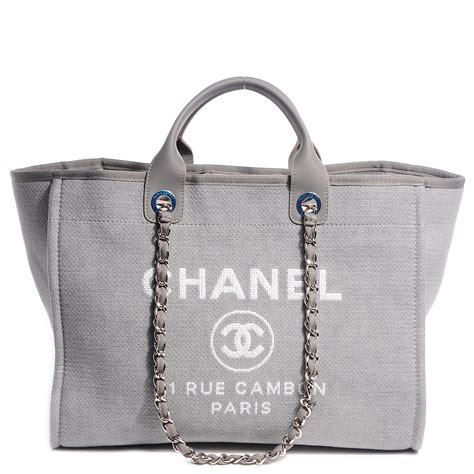 chanel canvas tote bag 2017|chanel handbags large tote bag.